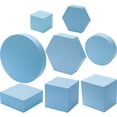 thumbnail image 1 of 8pcs Geometry Photo Props Foams Cube Photography Prop Background Props for Jewelry, 1 of 8