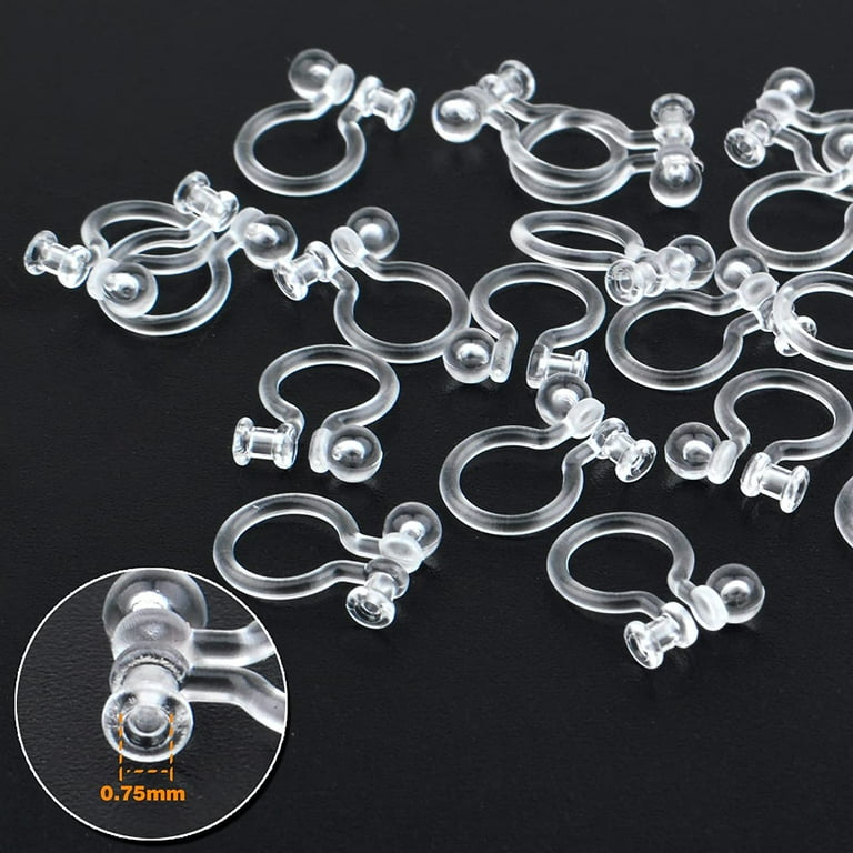 Earring Converters Pierced to Clip on Earrings Bridal Clip 