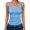 Mint Green_#30, variant on ZCNKMX Shirts for Women Sleeveless Crew Neck Breathable Tank Top Solid Color Regular Fit Pullover Camisole Casual Clothing Light Blue M