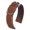 Brown Band / Silver Buckle, variant on Hirsch Mariner Leather Watch Strap - Golden Brown - L - 22mm - Silver Buckle - Water Resistant
