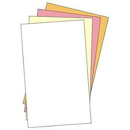 Legal Size 8-1/2 x 14" 4 Part NCR Reverse Carbonless Paper, Item # 5917