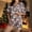 Khaki, variant on TIANZEN Leopard Print Pajama With Bow Tie Detail Soft And Comfortable Sleepwear Two Piece Loungewear For Cozy Nights And Relaxation At Home Pajama Shirt for Women Women Pajamas Set Long Sleeve