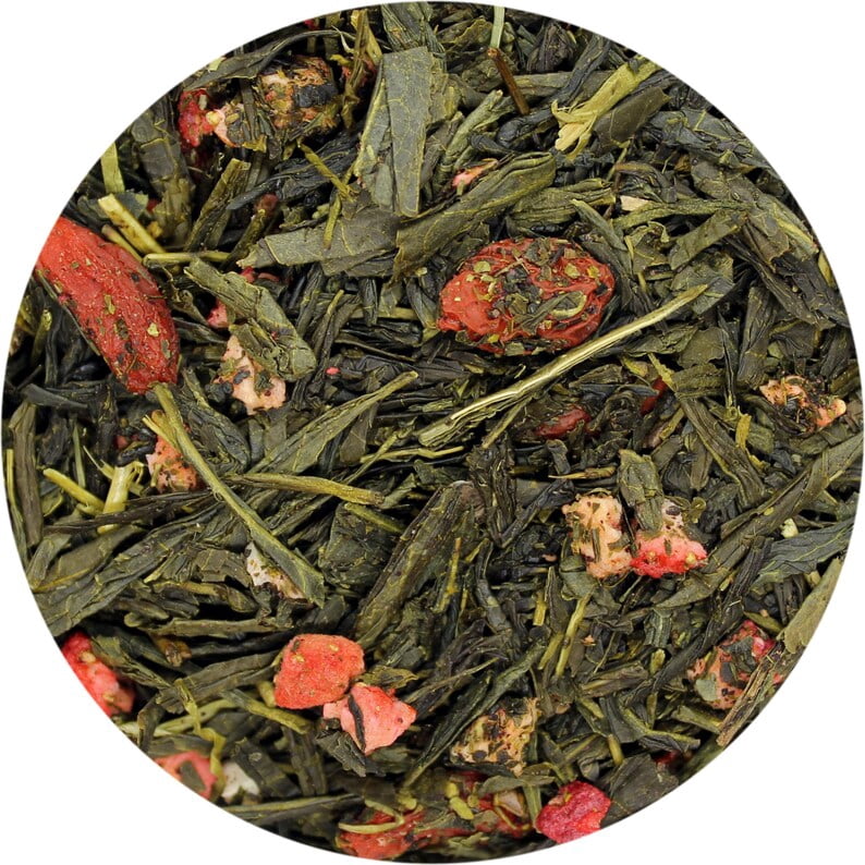 Special Tea Champagne & Berries Green Tea Pyramid 15 Sachets