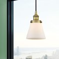 thumbnail image 2 of 616-1PH-BB-G61 Innovations Lighting Cone - 1 Light Mini Pendant In Industrial Style-9.5 Inches Tall and 6.25 Inches Wide-Brushed Brass Finish-Matte, 2 of 2
