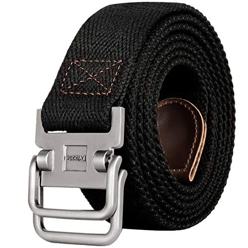 Drizzte Big Plus Size 55''-71'' Mens Canvas Super High Quality Belt Dress Belts 