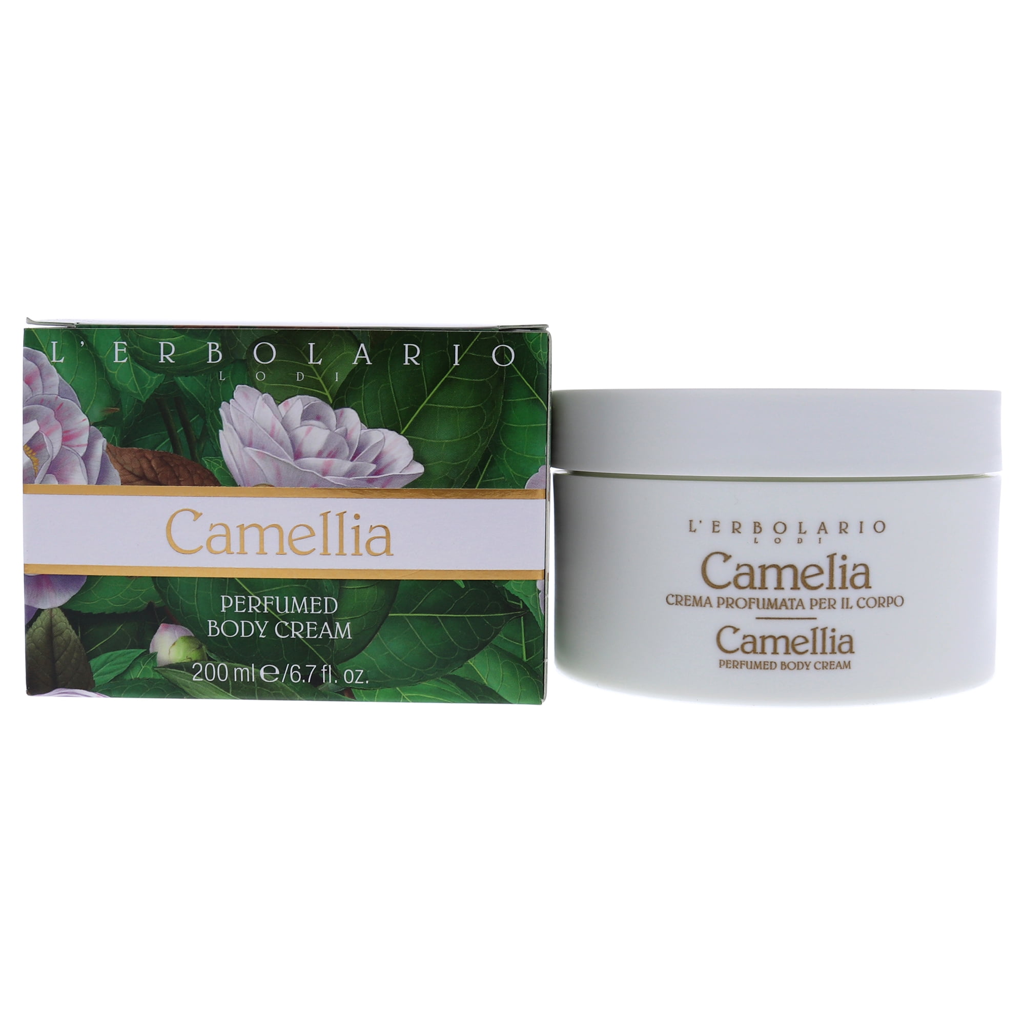 L'Erbolario Camellia Perfumed Body Cream Lotion, Body Moisturizer,  oz -  