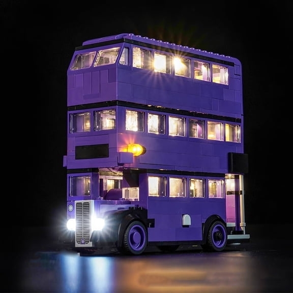 ‌LED Light Compatible with Legos 76446 Building Set, LED Light Kit for Legos 76446 Bus Building Toy, Only Decoration Lights, No Building Model Kit