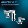 thumbnail image 6 of TOTO® Keane™ Two Handle Widespread 1.5 GPM Bathroom Sink Faucet, Polished Chrome - TL211DDR#CP, 6 of 7