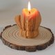 thumbnail image 4 of Soporte de bandeja de vela de plato de vela de madera decorativo para cumpleaños de mesa de centro de boda 9 cm a 12 cm perfecl Bandeja portavelas, 4 of 8