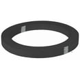 thumbnail image 1 of 6" Camlock Gasket, Cam and Groove, EPDM, 2 White Stripes, (10 gaskets), 1 of 5