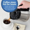 thumbnail image 2 of Hamilton Beach Programmable Coffee Maker with 10 Cup Thermal Carafe, 3 Brewing Options, Auto Shutoff & Pause and Pour, Stainless Steel (46899R), 2 of 15