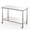 48"x 24"-with Wheel, variant on Memoryfield 36"x 24" Stainless Steel Work Table, Heavy-Duty 1000 LBS Workstation, 2-Tier Prep Table for Kitchen, Restaurant & Garage, Silver