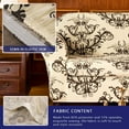 thumbnail image 5 of Subrtex Sofa Slipcovers Stretch Couch Covers 2-Piece Spandex Printed Furniture Protector Home Decor (Coffee, Chair), 5 of 6
