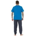 thumbnail image 3 of Pokemon Mens Blue Short Sleeve Long Leg Pyjama Set, 3 of 6