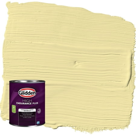 Glidden HEP Turning Oakleaf / Yellow, Eggshell Interior Paint with Primer, 1 Quart