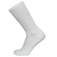 thumbnail image 2 of 3-12 Pairs Non-Skid Diabetic Cotton Crew Circulatory Socks with Non Binding Top (10-13, White, 6 Pack), 2 of 2
