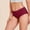 c01Red, variant on LNWUY Cotton Hipster Panties for Women Mid Rise Underwear Soft Breathable Cheeky Full Coverage Ladies Briefs Blue L