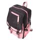 thumbnail image 1 of Bolso Dual de Hombro, Mochila para viajar A los auriculares negros rosados ​​para acamp al aire libre, 1 of 7