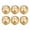 B4 - Yellow, variant on Aurorax Shatterproof Christmas Ball Ornaments Set,6 Pack Christmas Tree Ornaments Balls Set,Green Floral Green Plastic Christmas Decorations for Home Indoor Xmas Tree
