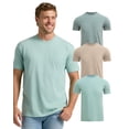 thumbnail image 1 of Pack de 3 camisetas True Classic L de mezcla de algodón con cuello redondo, 1 of 9