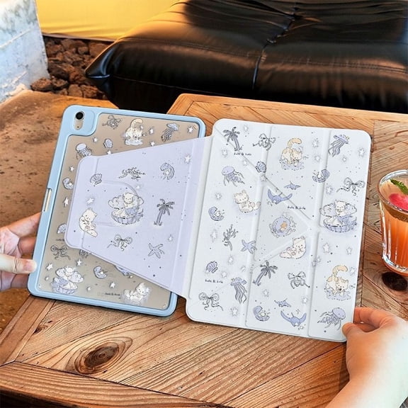 Protective Case For iPad M4 2024 pro11 10th gen M2/M3  air11/13inch  Air4/5  A17 Pro  Mini6/7  Air6/Air7  Gen5/6  Gen7 Gen8 Gen9  25 gen11 A16  pro12.9  Rotation tablet cover