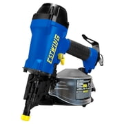 Estwing ECN65 Pneumatic 15 Degree 2-1/2 Coil Siding Nailer with Adjustable Metal Belt Hook, 1/4 NPT Industrial Swivel Fitting, and Bag