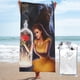 thumbnail image 1 of Toallas de playa de La Bella y la Bestia, toallas de baño absorbentes y ligeras de secado rápido, toalla de baño de microfibra ultra suave para viajes, playa, gimnasio, camping, yoga, picnics,, 1 of 8