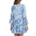 thumbnail image 4 of Raviya Womens Plus Tie-Dye Kimono Cover-Up, 4 of 4