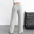 thumbnail image 4 of Resicozy Wide Leg Sweatpants Women 2026 Low Rise Baggy Sweatpants Y2K Drawstring Cotton Lounge Pants with Pockets Fall Fashion Light Gray XL, 4 of 5