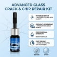 thumbnail image 5 of Windshield Repair Liquid Kit 3ml Auto Glass Crack Chip Repair Resin for Front Windshield, 5 of 9