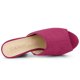 thumbnail image 4 of Sandalias De Tacón Grueso Con Plataforma De Punta Abierta Para Mujer Rosa caliente 38, 4 of 6