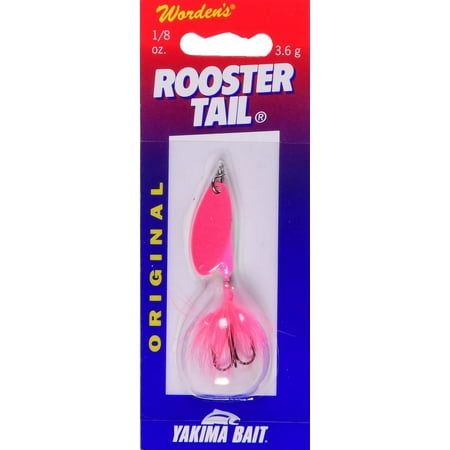 UPC: 0042965566344 | Yakima Bait Worden s Original Rooster Tail Fishing Lure Electric Chicken 1/8 oz. Size 6 208 ELEC