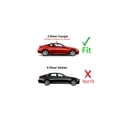 thumbnail image 3 of Passenger Right Side Door Window Door Glass Compatible with Hyundai Genesis 2 Door Coupe 2010-2016 Models, 3 of 4
