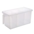thumbnail image 4 of Organizador de almacenamiento para frigorífico con tapa y asa, contenedor de frutas duradero multifuncional, contenedor organizador para frigorífico con caja dividida mayimx organizador de nevera, 4 of 9