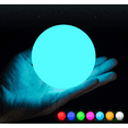 thumbnail image 4 of VIDOME Floating Pool Lights Ball, Led Light Ball Remote Control, Color Changing Hot Tub Lights,Led ORB Lights Full Waterproof Swimming Pool Gift, Night Light Ball Lamp Glow Balls 10 Packs, 4 of 8