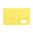 thumbnail image 2 of Document Organizer Folder, 3 Hole Punch Folders with Pockets for School Office Classroom, 19X12 Inch Plastic File Folder for Papers, Documents and Worksheets, 1 Pack, 2 of 8