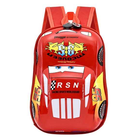 Car Backpack Waterproof Fun Cartoon Backpacks Casual Cute Daypack for Travel Picnic