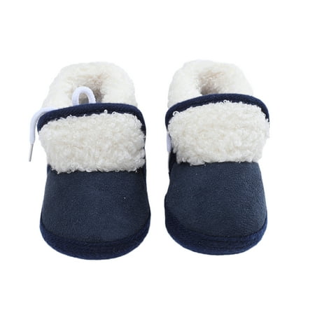 

Baby Boy Girl Boots Newborn Shoes Winter Snow Bowknot Anti-Slip Soft Sole Warm Infant Toddler Prewalker Booties
