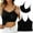 Black, variant on Female Women Tank Tops Loose fit Womens Tank Tops Athletic Built in Bra Shelf Bra Camisoles Adjustable Spaghetti Strap Tank Tops Basic Layer M