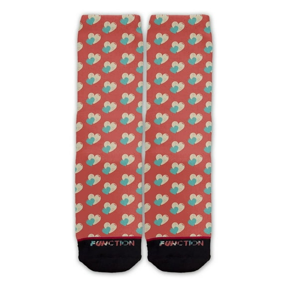 Function - Valentine's Day Pastel Heart Pattern Fashion Socks