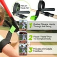 thumbnail image 3 of ZenCart Baseball Swing Trainer Bands Elastic Baseball Softball Hitting Resistance Band Batting Training Equipment for Improving Arm Strength, 3 of 8