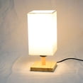 thumbnail image 3 of Bedside Lamp Modern Decoration,Reading Nature Wood Eye Care Bedroom Living Room Lighting, 3 of 5