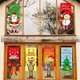 thumbnail image 1 of Bandera colgante de la puerta de Navidad Decoración navideña para el hogar Adornos de feliz año nuevo (115 cm * 40 cm) red1pcs LingWen 9024715753069, 1 of 1
