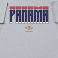 thumbnail image 2 of Umbro Men's Panama Stacked Soccer T Shirt (Grey Heather, S-XXXL), 2 of 4