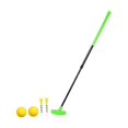 thumbnail image 3 of koolsoo Two Way Golf Putter Retractable Home Office Nonslip Grip Left and Right Hand Green, 3 of 9