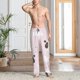 thumbnail image 2 of Fotbe Cute Panda Pantalones de Pijama para Hombre, Pantalones de Dormir, Pantalones de Casa con Cintura Ajustable y Bolsillos-3X-Large, 2 of 6