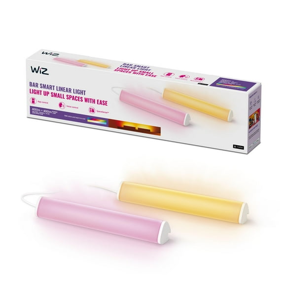 Barra de luces LED WiZ Connected Multicolor Smart Alexa Google