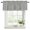 Gray, Charcoal, Ash, Silver, variant on Teal Green Terracotta Splatter Curtain Valances for Windows, Kitchen Valance Window Treatments Panel 2 Pack, Boho Mottled Vintage Rustic Rod Pocket Short Curtains for Bathroom Bedroom 42 x 12 Inch