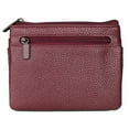 thumbnail image 3 of Julia Buxton Women's Hudson Pik-Me-Up Large ID Coin Card Case, Red, 3 of 5