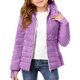 thumbnail image 1 of Abrigo de invierno cálido con capucha para niños, chaqueta ligera y gruesa acolchada de algodón, abrigo para niños, 1 of 9